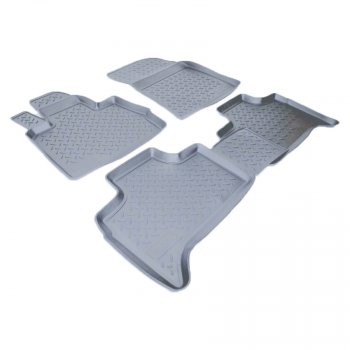 Коврики салона Norplast Unidec BMW X5  E53 (1999-2006) дорестайлинг, рестайлинг (Цвет: серый)