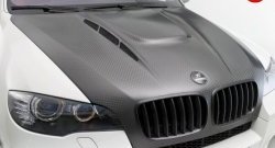 32 249 р. Пластиковый капот Hamman Style BMW X5 E70 рестайлинг (2010-2013) (Неокрашенный)  с доставкой в г. Керчь. Увеличить фотографию 2