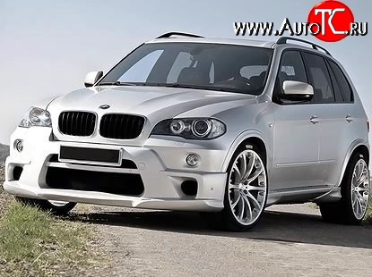 21 499 р. Передний бампер Hartge Style BMW X5 E70 рестайлинг (2010-2013) (Неокрашенный)  с доставкой в г. Керчь
