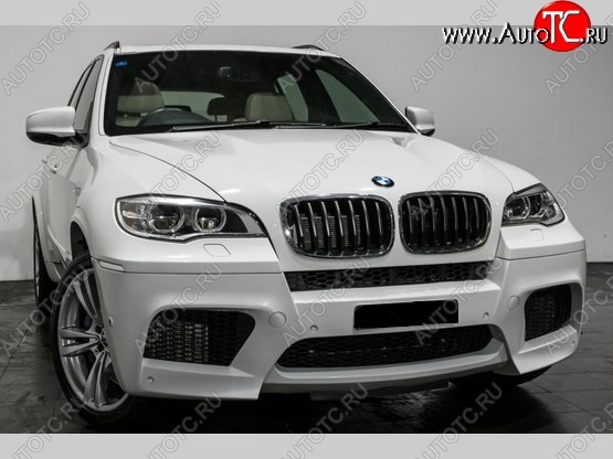 22 499 р. Передний бампер X5M STYLE BMW X5 E70 рестайлинг (2010-2013) (Неокрашенный)  с доставкой в г. Керчь