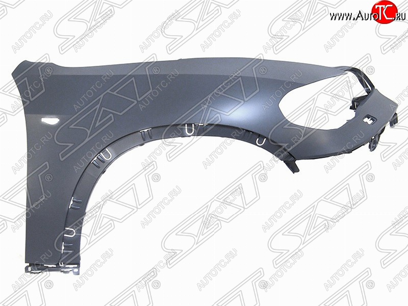 13 499 р. Правое крыло переднее SAT (пластик, пр-во Тайвань)  BMW X5  E70 (2010-2013) рестайлинг (Неокрашенное)  с доставкой в г. Керчь