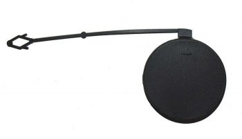 Левая заглушка буксировочного крюка в штатный бампер SAT BMW X5  E70 (2006-2010) дорестайлинг