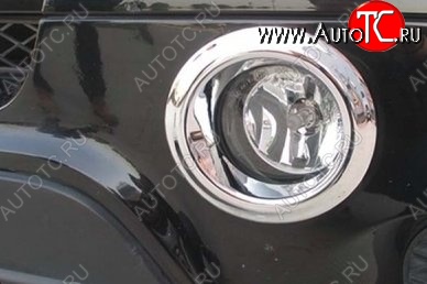 4 199 р. Накладки на противотуманные фары СТ BMW X5 E70 дорестайлинг (2006-2010)  с доставкой в г. Керчь