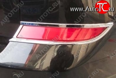 4 199 р. Накладки на задние отражатели СТ BMW X5 E70 дорестайлинг (2006-2010)  с доставкой в г. Керчь