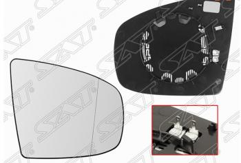 Правое полотно зеркала SAT (асферическое, с обогревом) BMW X6 E71 рестайлинг (2012-2014)