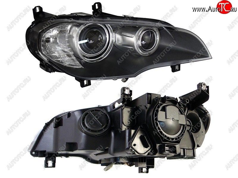 25 549 р. Правая фара SAT (AFS, под ксенон)  BMW X5  E70 (2006-2010) дорестайлинг  с доставкой в г. Керчь