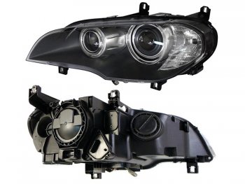 Левая фара (ксенон) SAT (AFS, под ксенон) BMW X5  E70 (2006-2010) дорестайлинг
