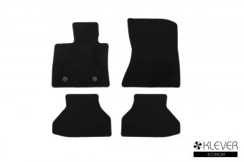 Текстильные коврики салона Klever Econom BMW X5 E70 рестайлинг (2010-2013) (Черные)