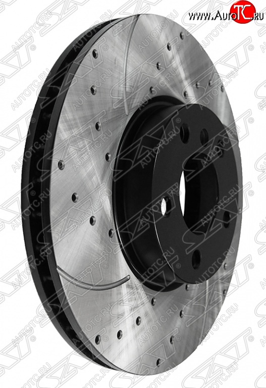 11 999 р. Комплект передних тормозных дисков SAT (перфорированые, Ø332)  BMW X5 ( E70,  F15) - X6 ( E71,  F16)  с доставкой в г. Керчь