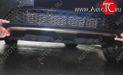 46 999 р. Накладка на передний бампер CT BMW X6 E71 дорестайлинг (2008-2012) (Неокрашенная)  с доставкой в г. Керчь