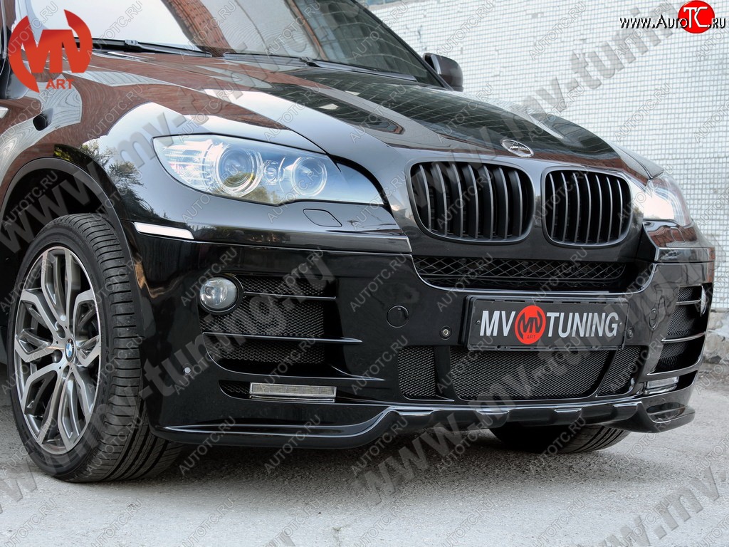 30 999 р. Передний бампер Hamann Style  BMW X6  E71 (2008-2014) дорестайлинг, рестайлинг (Неокрашенный)  с доставкой в г. Керчь