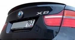 3 399 р. Лип спойлер АВТОКРАТ  BMW X6  E71 (2008-2014) дорестайлинг, рестайлинг (Неокрашенный)  с доставкой в г. Керчь. Увеличить фотографию 6