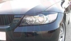 739 р. Реснички на фары ABS BMW 3 серия E90 седан дорестайлинг (2004-2008)  с доставкой в г. Керчь. Увеличить фотографию 2