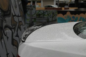 2 799 р. Лип спойлер  3 серия E92 (04-11) АВТОКРАТ  BMW 3 серия  E90 (2004-2008) седан дорестайлинг (Неокрашенный)  с доставкой в г. Керчь. Увеличить фотографию 4