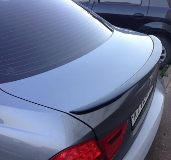 3 399 р. Лип спойлер  3 серия E90 (04-11) АВТОКРАТ  BMW 3 серия  E90 (2004-2008) седан дорестайлинг (Неокрашенный)  с доставкой в г. Керчь. Увеличить фотографию 5