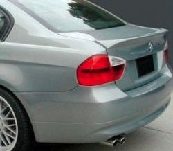 4 999 р. Лип спойлер M-Tech BMW 3 серия E90 седан дорестайлинг (2004-2008) (Неокрашенный)  с доставкой в г. Керчь. Увеличить фотографию 2