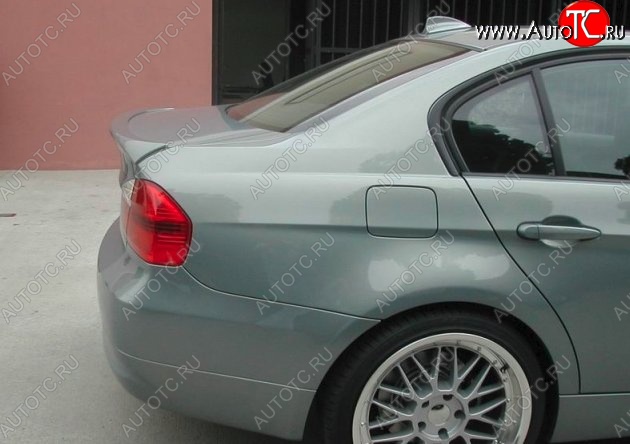 4 999 р. Лип спойлер M-Tech BMW 3 серия E90 седан дорестайлинг (2004-2008) (Неокрашенный)  с доставкой в г. Керчь