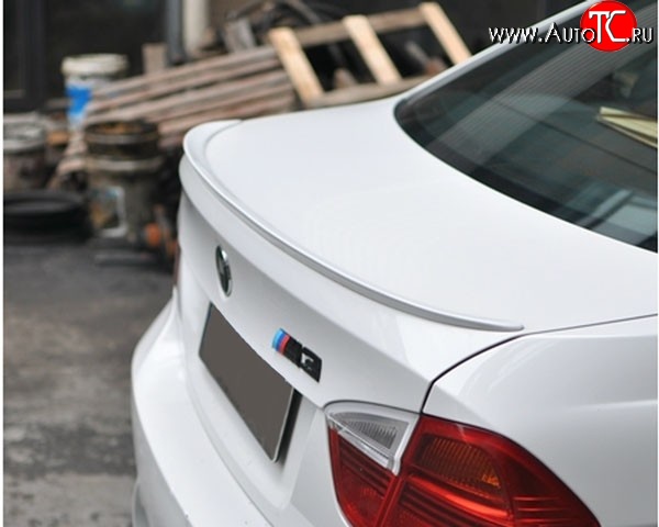 2 699 р. Лип спойлер M-VRS BMW 3 серия E90 седан дорестайлинг (2004-2008) (Неокрашенный)  с доставкой в г. Керчь