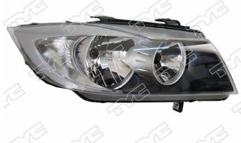 Правая фара передняя TYC (под электрокорректор) BMW 3 серия ( E90,  E91) (2004-2008) седан дорестайлинг, универсал дорестайлинг