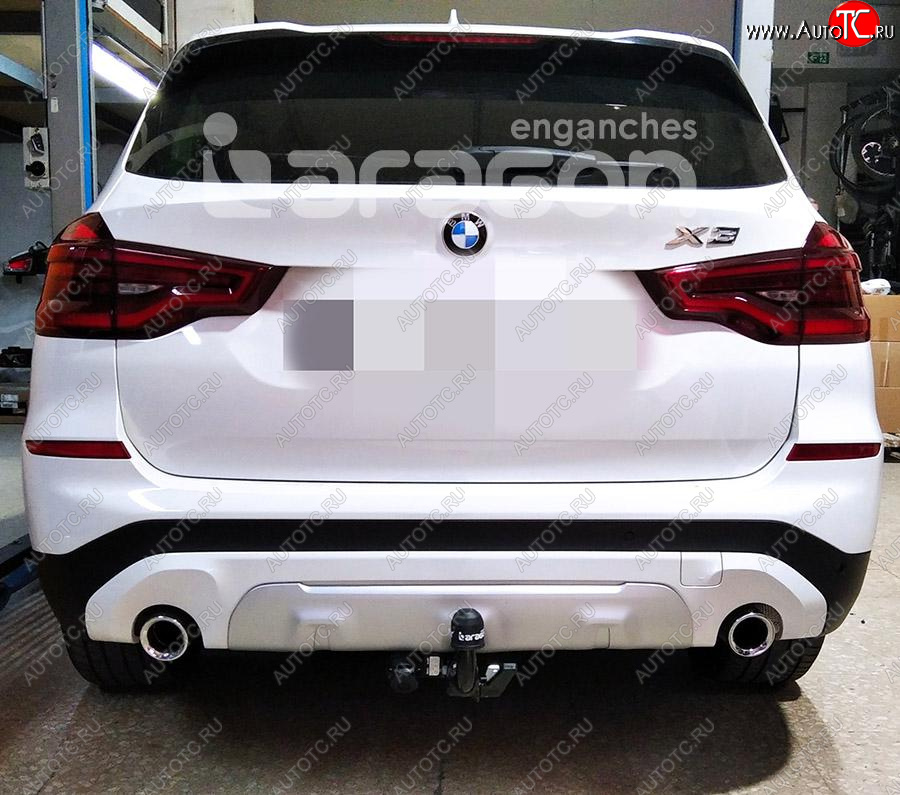 22 699 р. Фаркоп Aragon BMW X4 G02 дорестайлинг (2018-2021) (тип шара S (горизонтальный, легкосъемный))  с доставкой в г. Керчь
