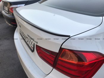 3 399 р. Лип спойлер M АВТОКРАТ  BMW 3 серия  F30 (2012-2018) седан дорестайлинг, седан рестайлинг (Лезвие, Неокрашенный)  с доставкой в г. Керчь. Увеличить фотографию 2
