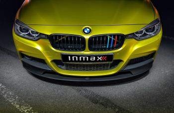 Сплиттер переднего М-бампера М-Perfomance BMW 3 серия  F30 (2012-2018) седан дорестайлинг, седан рестайлинг