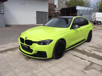 111 499 р. Сплиттер переднего М-бампера М-Perfomance  BMW 3 серия  F30 (2012-2018) седан дорестайлинг, седан рестайлинг (цвет: черный глянец)  с доставкой в г. Керчь. Увеличить фотографию 5