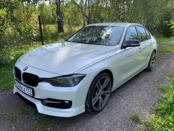 12 949 р. Юбка переднего бампера (Sport,Luxury, SE) INMAX BMW 3 серия F30 седан дорестайлинг (2012-2015) (Неокрашенный)  с доставкой в г. Керчь. Увеличить фотографию 12