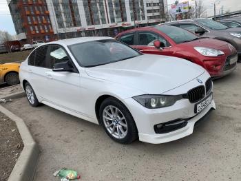 12 949 р. Юбка переднего бампера (Sport,Luxury, SE) INMAX BMW 3 серия F30 седан дорестайлинг (2012-2015) (Неокрашенный)  с доставкой в г. Керчь. Увеличить фотографию 13