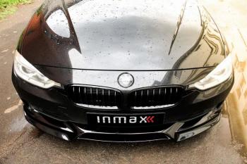 12 949 р. Юбка переднего бампера (Sport,Luxury, SE) INMAX BMW 3 серия F30 седан дорестайлинг (2012-2015) (Неокрашенный)  с доставкой в г. Керчь. Увеличить фотографию 3