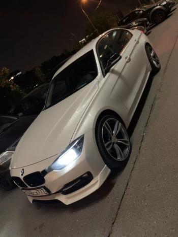 12 949 р. Юбка переднего бампера (Sport,Luxury, SE) INMAX BMW 3 серия F30 седан дорестайлинг (2012-2015) (Неокрашенный)  с доставкой в г. Керчь. Увеличить фотографию 8
