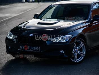 47 899 р. Капот с жабрами MV-Tuning BMW 3 серия F30 седан дорестайлинг (2012-2015) (Неокрашенный)  с доставкой в г. Керчь. Увеличить фотографию 4