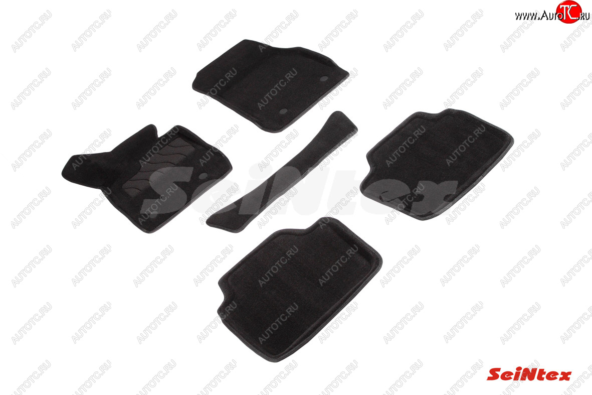5 699 р. Текстильные коврики в салон SEINTEX 3D 2WD  BMW 3 серия  F30 (2012-2018) седан дорестайлинг, седан рестайлинг  с доставкой в г. Керчь