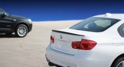 3 399 р. Лип спойлер M АВТОКРАТ  BMW 3 серия  F30 (2012-2018) седан дорестайлинг, седан рестайлинг (Лезвие, Неокрашенный)  с доставкой в г. Керчь. Увеличить фотографию 7