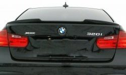 8 239 р. Лип спойлер BS v2 BMW 3 серия F30 седан рестайлинг (2015-2018) (Неокрашенный)  с доставкой в г. Керчь. Увеличить фотографию 2