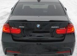 8 239 р. Лип спойлер BS v2 BMW 3 серия F30 седан рестайлинг (2015-2018) (Неокрашенный)  с доставкой в г. Керчь. Увеличить фотографию 3