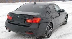 8 239 р. Лип спойлер BS v2 BMW 3 серия F30 седан рестайлинг (2015-2018) (Неокрашенный)  с доставкой в г. Керчь. Увеличить фотографию 4