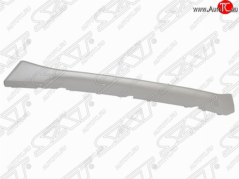 1 469 р. Накладка переднего бампера SAT (нижняя часть, рестайлинг)  BMW X1  E84 (2009-2015) (Неокрашенная)  с доставкой в г. Керчь