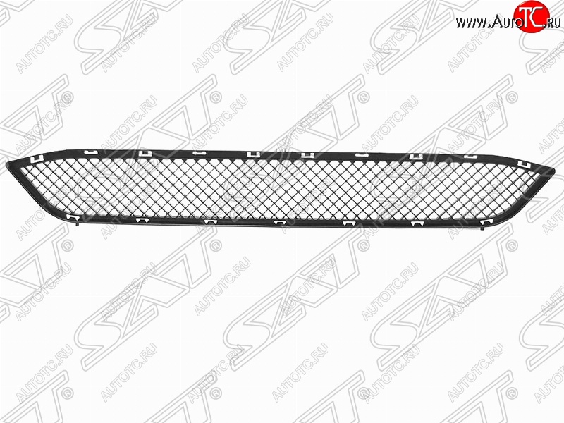 2 199 р. Решётка в передний бампер SAT (центр, рестайлинг) BMW X1 E84 (2009-2015)  с доставкой в г. Керчь