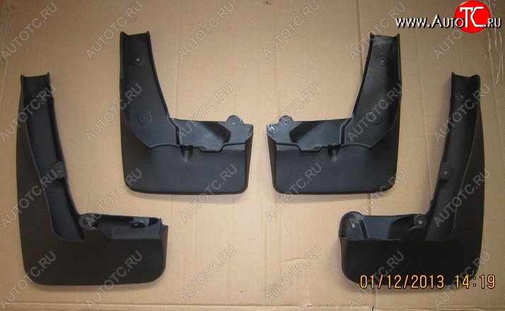 3 649 р. Комплект брызговиков Original Design BMW X1 E84 (2009-2015)  с доставкой в г. Керчь