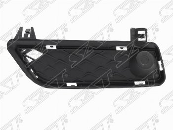 Левая заглушка ПТФ в бампер SAT (с отверстием под сонар) BMW X3  F25 (2010-2014) дорестайлинг
