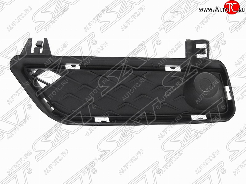 729 р. Левая заглушка ПТФ в бампер SAT (с отверстием под сонар)  BMW X3  F25 (2010-2014) дорестайлинг  с доставкой в г. Керчь
