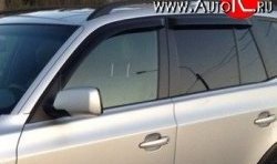 Комплект дефлекторов окон (ветровиков) 4 шт. Russtal BMW X3 E83 (2003-2009)