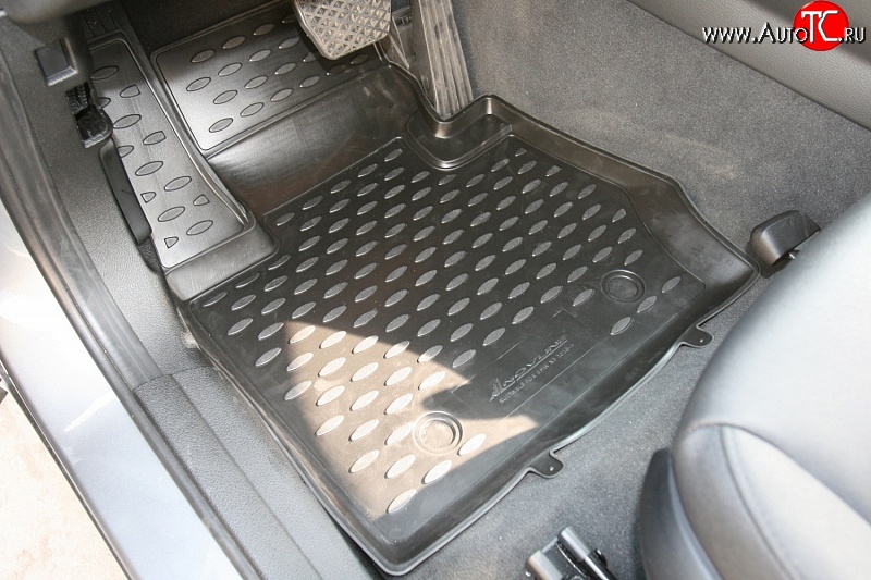 10 299 р. Коврики в салон Element 4 шт. (полиуретан, бежевые) BMW X3 F25 дорестайлинг (2010-2014)  с доставкой в г. Керчь