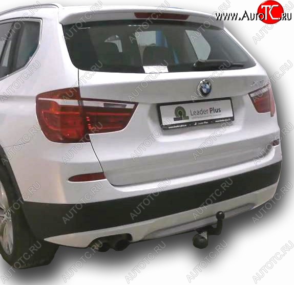 6 249 р. Фаркоп Лидер Плюс. BMW X3 F25 рестайлинг (2014-2017) (Без электропакета)  с доставкой в г. Керчь