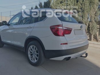 22 699 р. Фаркоп Aragon. (шар A) BMW X3 F25 рестайлинг (2014-2017)  с доставкой в г. Керчь. Увеличить фотографию 3