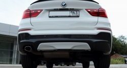 8 799 р. Лип спойлер BS BMW X4 F26 (2014-2018) (Неокрашенный)  с доставкой в г. Керчь. Увеличить фотографию 2