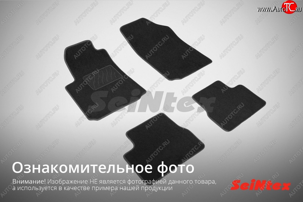 3 099 р. Износостойкие коврики в салон SeiNtex Premium LUX 4 шт. (ворсовые) BMW X4 F26 (2014-2018)  с доставкой в г. Керчь