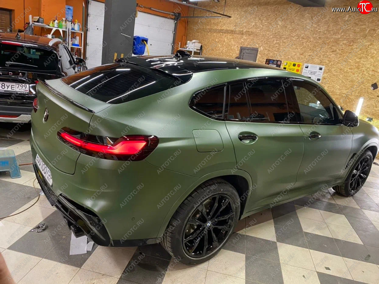 6 749 р. Лип спойлер в стиле X4M  BMW X4  G02 (2018-2021) дорестайлинг (без окраски)  с доставкой в г. Керчь