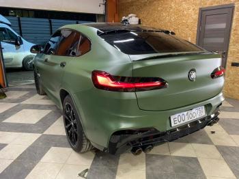 6 749 р. Лип спойлер в стиле X4M  BMW X4  G02 (2018-2021) дорестайлинг (без окраски)  с доставкой в г. Керчь. Увеличить фотографию 2